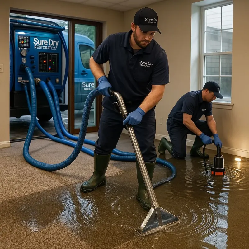 Water Extraction and Removal process in Lake Michigan Beach, MI